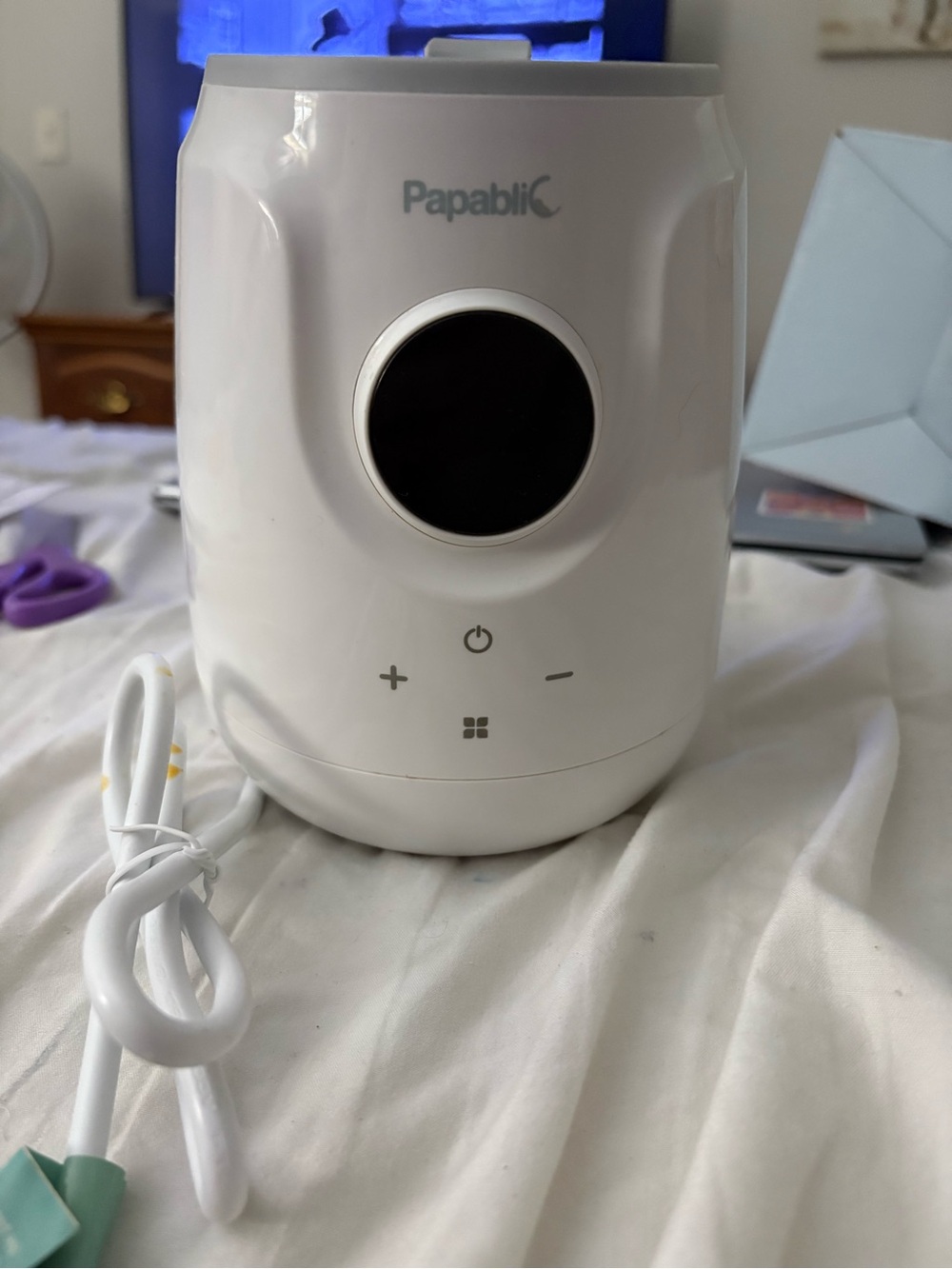 White Portable Home Kitchen Warmer